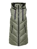 JDYSKYLAR HOOD WAISTCOAT OTW NOOS vetiver