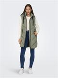JDYSKYLAR HOOD WAISTCOAT OTW NOOS vetiver