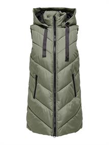 JDYSKYLAR HOOD WAISTCOAT OTW NOOS vetiver