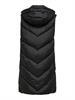 JDYSKYLAR LIFE HOOD WAISTCOAT OTW NOOS black
