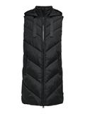JDYSKYLAR LIFE HOOD WAISTCOAT OTW NOOS black