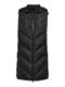 JDYSKYLAR LIFE HOOD WAISTCOAT OTW NOOS black
