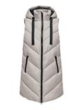 JDYSKYLAR LIFE HOOD WAISTCOAT OTW NOOS chateau gray