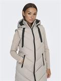 JDYSKYLAR LIFE HOOD WAISTCOAT OTW NOOS chateau gray