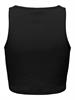 JDYSOFIA S/L CROPPED TANK TOP JRS black
