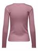JDYSOLAR L/S O NECK TOP JRS DIA lilas