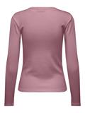 JDYSOLAR L/S O NECK TOP JRS DIA lilas