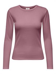 JDYSOLAR L/S O NECK TOP JRS DIA lilas