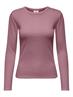 JDYSOLAR L/S O NECK TOP JRS DIA lilas