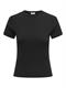 JDYSOLAR S/S O NECK TOP JRS NOOS black