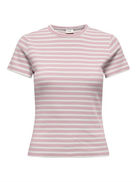 JDYSOLAR S/S O NECK TOP JRS NOOS chalk pink