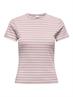 JDYSOLAR S/S O NECK TOP JRS NOOS chalk pink