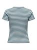 JDYSOLAR S/S O NECK TOP JRS NOOS smoke blue