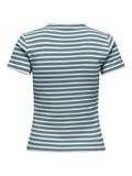 JDYSOLAR S/S O NECK TOP JRS NOOS smoke blue