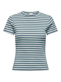 JDYSOLAR S/S O NECK TOP JRS NOOS smoke blue
