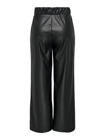 JDYSOYA GEGGO PU PANT JRS NOOS black