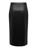 JDYSOYA PLEAT MIDI SKIRT JRS black