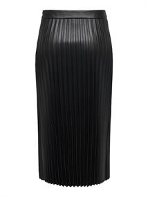 JDYSOYA PLEAT MIDI SKIRT JRS black