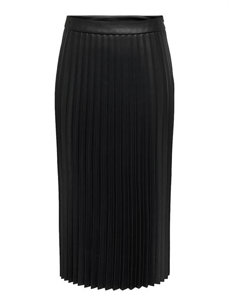 JDYSOYA PLEAT MIDI SKIRT JRS black