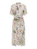 JDYSTARSEZEN LIFE 2/4 MIDIDRESS WVN NOOS cloud dancer
