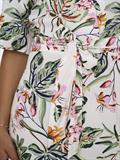 JDYSTARSEZEN LIFE 2/4 MIDIDRESS WVN NOOS cloud dancer