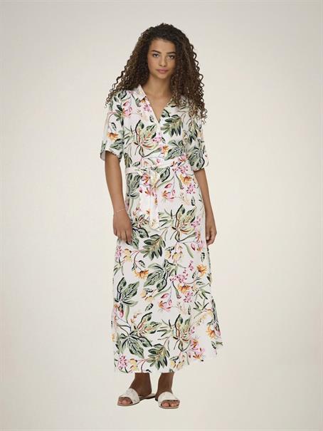 JDYSTARSEZEN LIFE 2/4 MIDIDRESS WVN NOOS cloud dancer