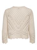 JDYSUN 3/4 CROPPED CARDIGAN KNT NOOS tapioca