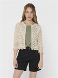 JDYSUN 3/4 CROPPED CARDIGAN KNT NOOS tapioca