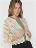 JDYSUN 3/4 CROPPED CARDIGAN KNT NOOS tapioca