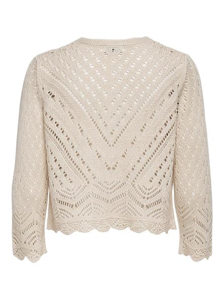 JDYSUN 3/4 CROPPED CARDIGAN KNT NOOS tapioca