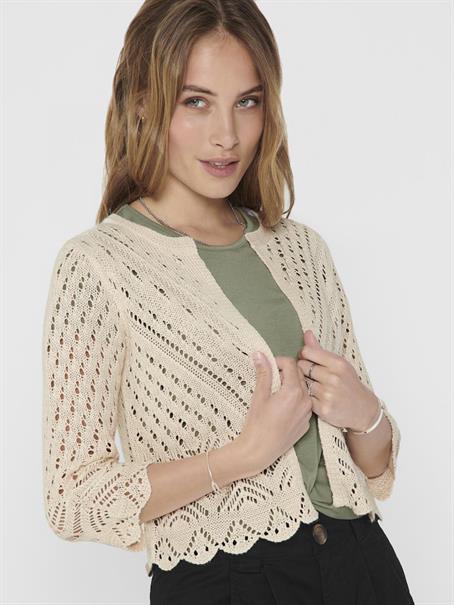 JDYSUN 3/4 CROPPED CARDIGAN KNT NOOS tapioca