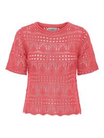 JDYSUN LAY 2/4 PULLOVER KNT rose of sharon