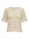 JDYSUN LAY 2/4 PULLOVER KNT tapioca