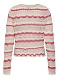 JDYSUN LAY L/S BOATNECK PULLOV. KNT NOOS sandshell