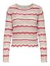 JDYSUN LAY L/S BOATNECK PULLOV. KNT NOOS sandshell