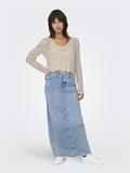 JDYSUN LAY L/S V-NECK TIE CARDIGAN KNT tapioca