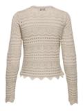 JDYSUN LAY L/S V-NECK TIE CARDIGAN KNT tapioca