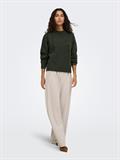 JDYSUSANNA L/S HN CABLES PULLOVER KNT forest night