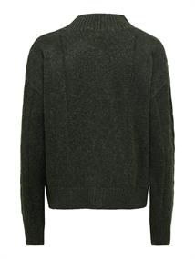 JDYSUSANNA L/S HN CABLES PULLOVER KNT forest night