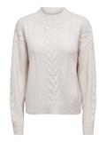 JDYSUSANNA L/S HN CABLES PULLOVER KNT oatmeal