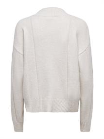 JDYSUSANNA L/S HN CABLES PULLOVER KNT oatmeal