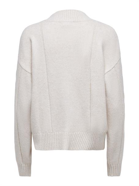 JDYSUSANNA L/S HN CABLES PULLOVER KNT oatmeal
