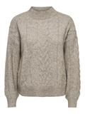 JDYSUSANNA L/S HN CABLES PULLOVER KNT walnut