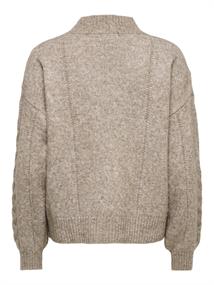 JDYSUSANNA L/S HN CABLES PULLOVER KNT walnut