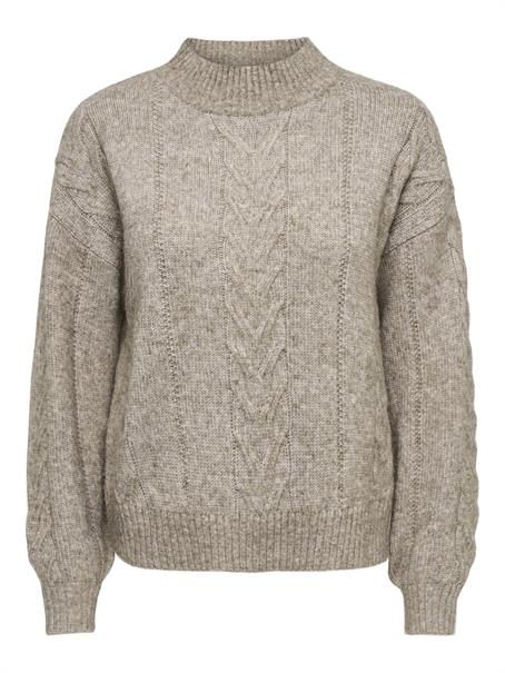 JDYSUSANNA L/S HN CABLES PULLOVER KNT walnut