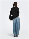 JDYSUSIE ASYM MW BARREL LB DNM light blue denim