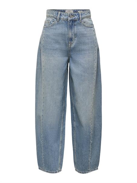JDYSUSIE ASYM MW BARREL LB DNM light blue denim