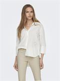 JDYTALLIE 3/4 LONG SHIRT WVN NOOS cloud dancer