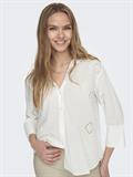 JDYTALLIE 3/4 LONG SHIRT WVN NOOS cloud dancer
