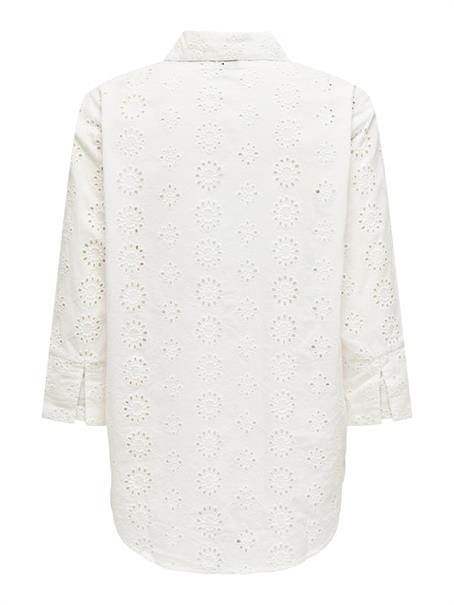 JDYTALLIE 3/4 LONG SHIRT WVN NOOS cloud dancer